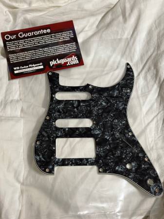 WD HSS Stratocaster Pickguard 1