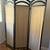Room Screen 3 Panel Divider Fabric and Metal 72" Tall x 55" Wide total 1 thumbnail