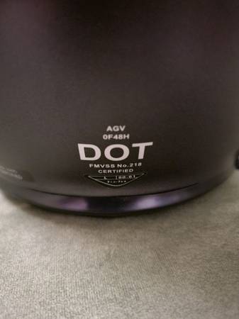 Agv k6 large motorcycle helmet 1