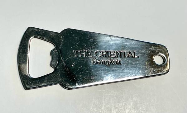 Bottle Opener Branded Mandarin Oriental Hotel. Bangkok. Vintage/Antique/Estate 1