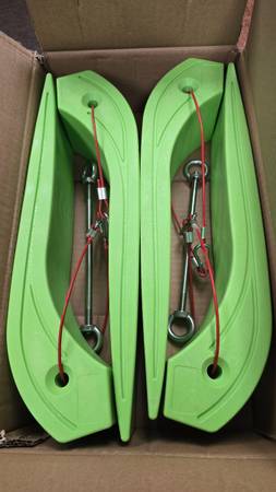 Tire skates for a tow truck 1