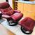 Stressless Style Leather Chair & Ottoman! MSRP $1,500! Great shape! 4 thumbnail