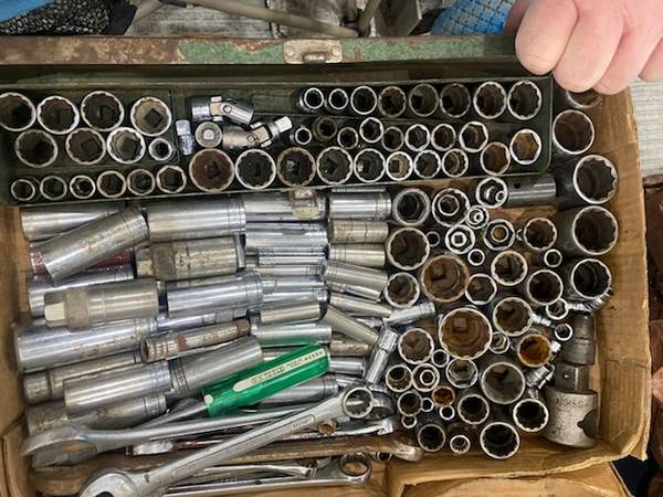 S-K TOOLS BOX LOT  SK 1