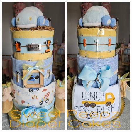 【ツ】Diaper Cake "CONSTRUCTION"【ツ】 1