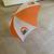 39 inch Umbrella (Orange & White) 1 thumbnail