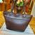 Vintage COACH #9081 Brown "Tribeca" Satchel Leather Bucket Bag 2 thumbnail