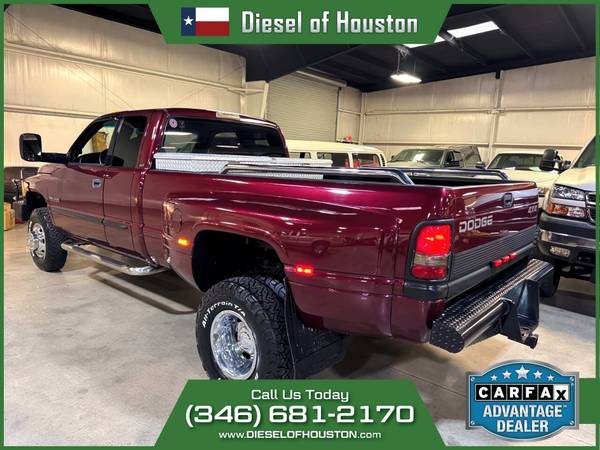2001 DODGE RAM 3500 SLT LARAMIE 4X4 6SPD MANUAL 5.9L CUMMINS DIESEL - $37,995 (DIESEL OF HOUSTON)63613744340611122