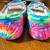 Minnetonka Womens Tie Dye fleece  Moccasin Slipper- NEW-11N 6 thumbnail