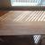 ikea birch table/adjustable white legs 2 thumbnail