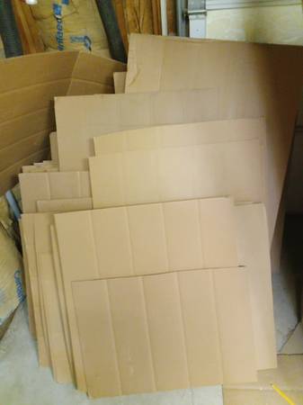 Cardboard sheets 1