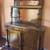 ANTIQUE MARBLE TOPPED SERVER W/ MIRRORED TOPPER 2 thumbnail