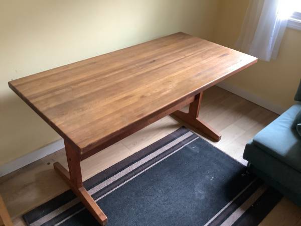Solid Oak Desk 1