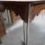 Retro Mid Century Oak Kitchen Table w/ Chrome Hairpin Legs 2 thumbnail