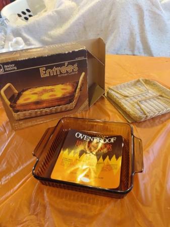 8" Square Glass Baking Dish 1