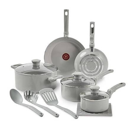 T-fal Ceramic Non-Stick 12 Pc Cookware Set 1