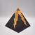 Titania Thunderbolt Orgonite Pyramid – Quartz, Amethyst, Rose Quartz, 7 thumbnail
