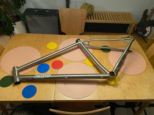 Slug Custom Titanium MTB Frame 1