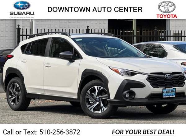 2025 Subaru Crosstrek Premium suv White Pearl 1