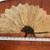 Vintage Shadow Puppet Rawhide Handheld Fan 1 thumbnail
