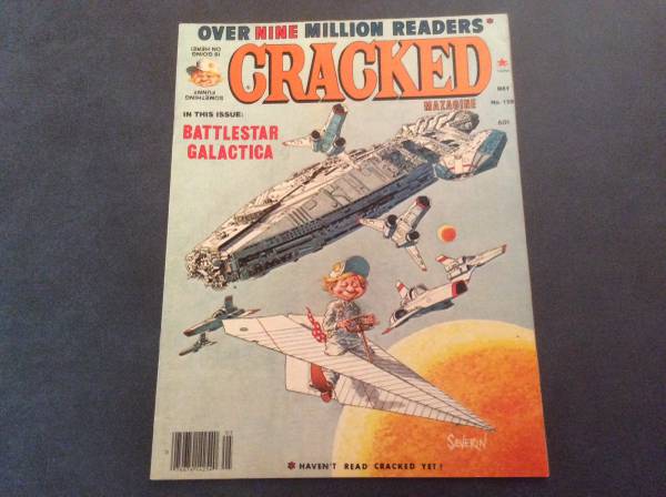 Vintage Magazine - Battlestar Galactica Parody 1