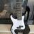 Left handed Bass Guitar Brand new BK strap cable cord extra string 3 thumbnail