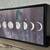 Moon Phases In Night Sky Art Work 34”x17” Painting 4 thumbnail