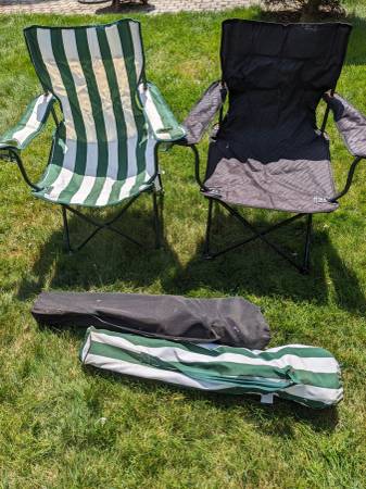 (4) Folding Camp Chairs in bags 1