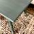 Refurbished Mid Century Coffee Table Ocean Green Turned Spindle Legs Solid Maple 7 thumbnail