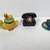 Vintage Mini Porcelain Trinket Boxes - Set of 3 1 thumbnail