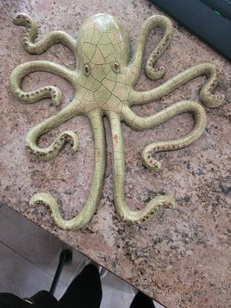 Metal Octopus Decoration for wall 1