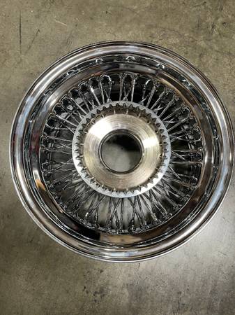 Wire Wheel 13X7, 72 Spokes (Brand New) - $1,250 (Edmonds)63471358291457123