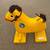 Vintage Little Tikes Child Size Ride-On Walking Buttercup Horse Yellow 1 thumbnail