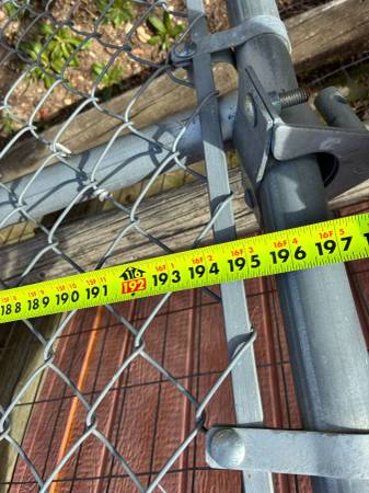 Rolling Chain Link Gate 1