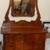 Serpentine Victorian Late 19th Century Carved Oak Dresser w/ Mirror 1 thumbnail