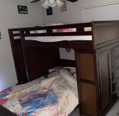 Twin over full bunk bed 1