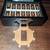 Harley-Davidson Bar And Shield Flame Double 12 Dominoes Mexican Train set w hub 5 thumbnail