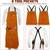 Leather Work Apron With 6 Pockets Tool Heavy Duty 5 thumbnail