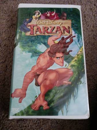 Walt Disney "Tarzan" VHS 1
