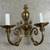 BRASS SCONCE - HARDWIERED 5 thumbnail