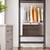 NEW 135L Wicker Storage Basket with Lid, Handwoven Large Shelf Basket 8 thumbnail
