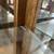 Antique Oak Corner Curio Display Cabinet 8 thumbnail