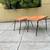 Pigskin Hoop Chair and Tables 2 thumbnail