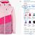 NEW SZ 2T Kid Toddler Girl Insulated Winter Snow Jacket Arctix Frost 2 thumbnail