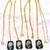 4 VintageDamasceneReligiousPendant(GoldTone)W18"GoldToneChain 1 thumbnail