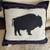 Large Pendleton Bull And Flag Pillow 1 thumbnail