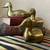 3pc Mid Century Brass Duck Set 3 thumbnail