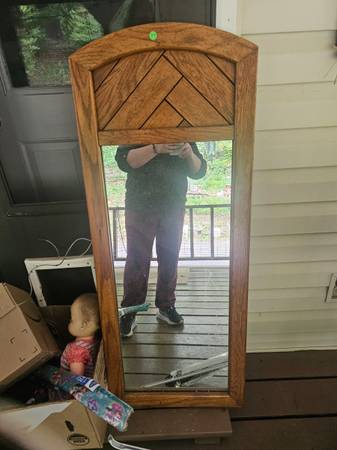 Large heavy mirror 1