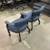 Vintage Wooden Blue Rolling Guest Chair BUY 3 GET ONE 50% OFF 6 thumbnail