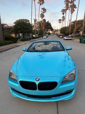 2012 BMW 640i Convertible 2D 3.0 Turbo 75k miles - $15,500 (San diego)63470773128065121