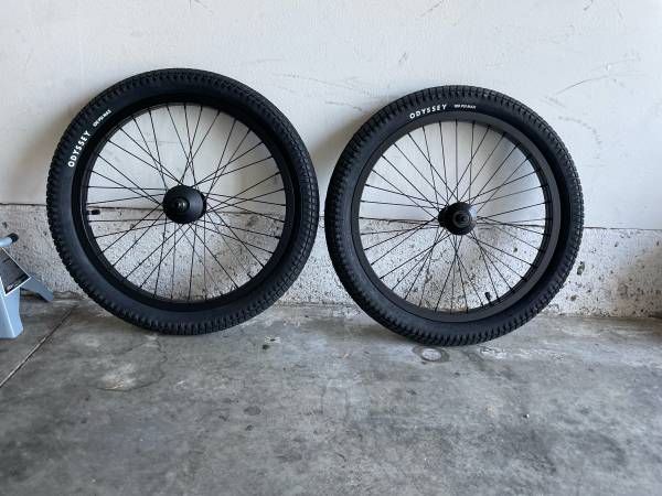 FIT CO. 20” BMX LHD FREECOASTER WHEELSET & TIRES 1